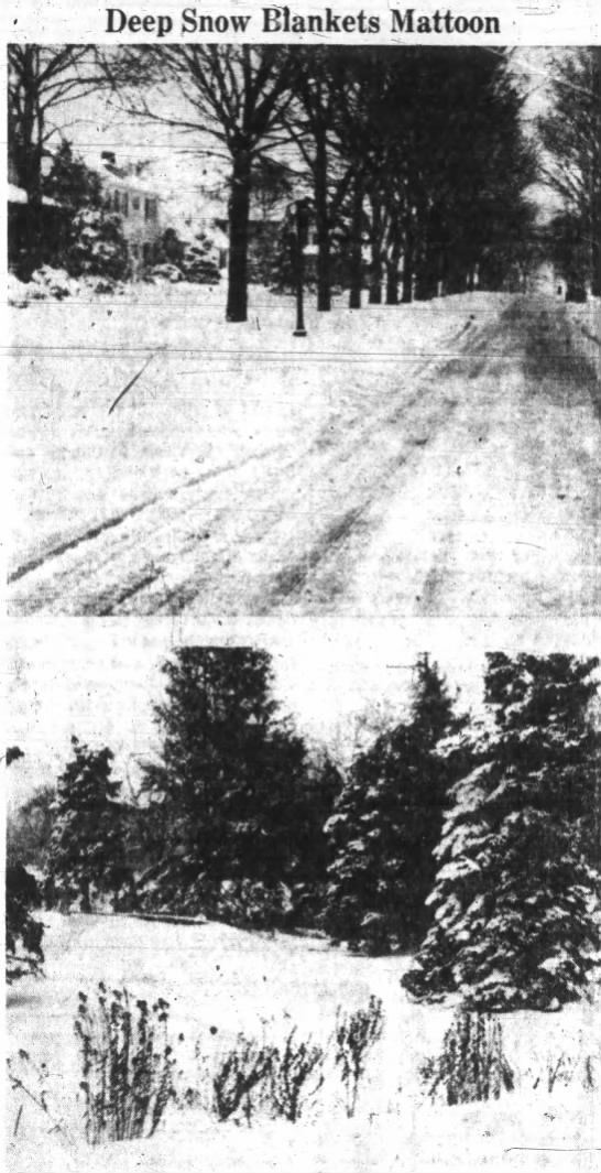 Deep Snow Blankets Mattoon